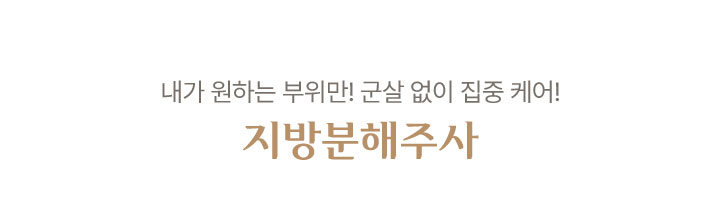 지방분해주사