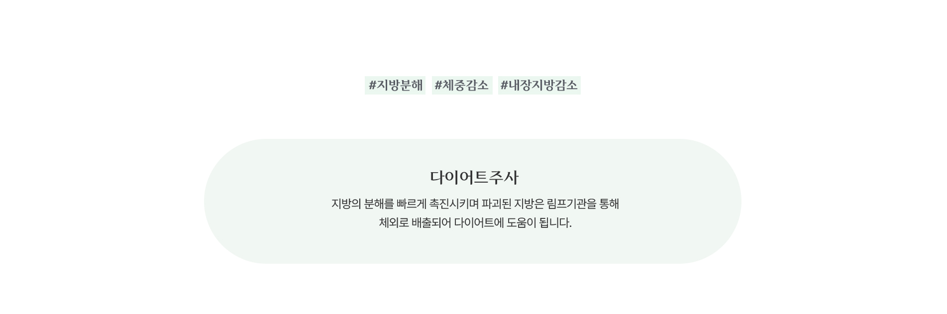 다이어트 주사