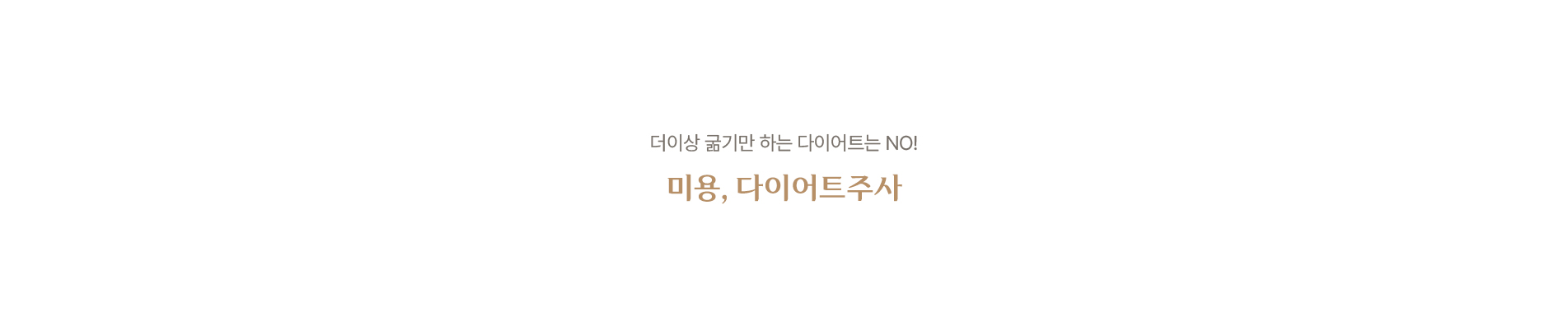 미용,다이어트주사